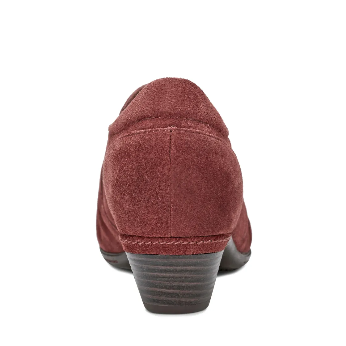 New Women's Lucy Ruched Casual Slip-on Shoes Heels